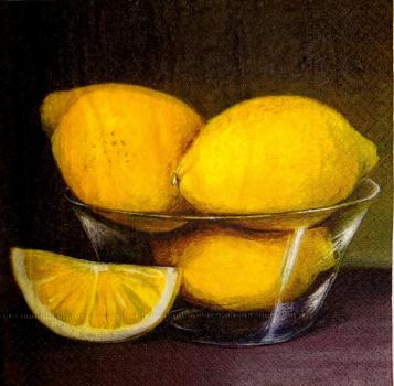 133 Zitronen, Orangen - 3-lagig - Paper Design